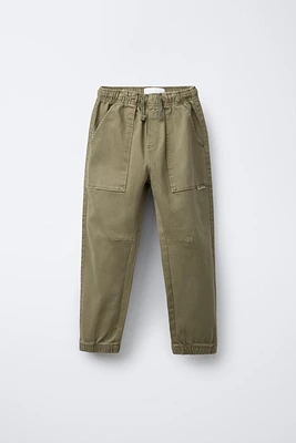 ELASTIC TRIM JOGGERS
