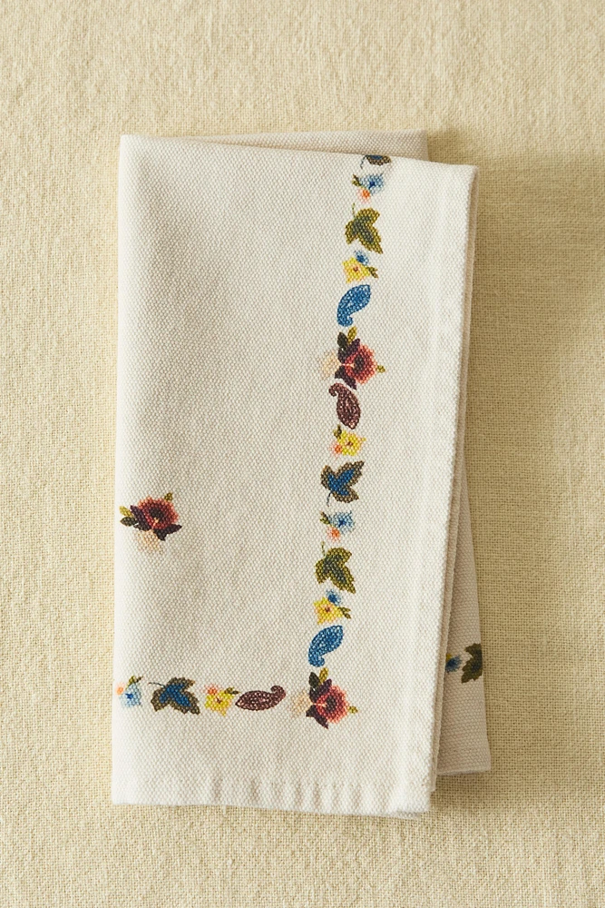 LEAF PRINT NAPKINS (SET OF 2)