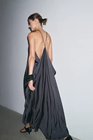 SATIN EFFECT DRESS ZW COLLECTION