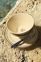 STONEWARE FISH BOWL