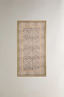 BLOCK PRINT COTTON AREA RUG