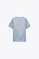 SEQUIN KNIT TOP