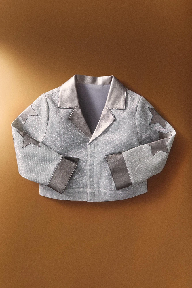 CHILDREN'S ROCKSTAR JACKET WITH FLAPS COSTUME