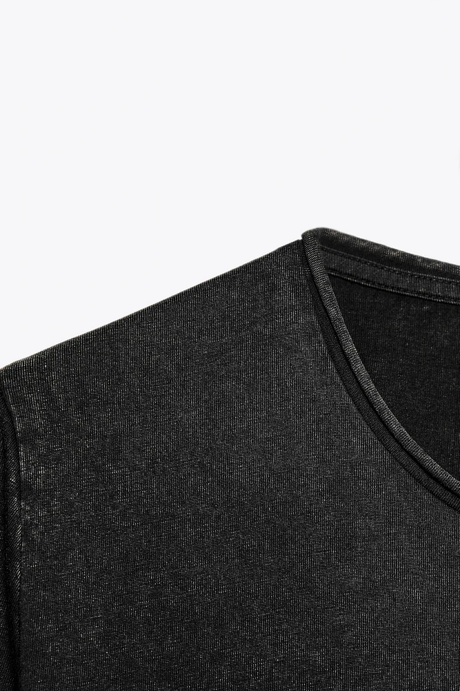 WASHED SHORT SLEEVE T-SHIRT