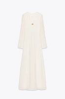 ROBE MI-LONGUE EN CROCHET