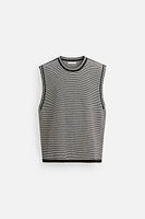 RELAXED FIT KNIT TANK TOP