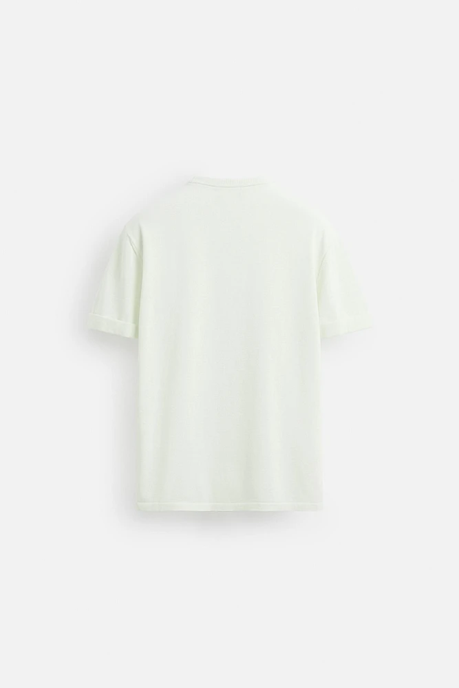 LIGHTWEIGHT KNIT T-SHIRT