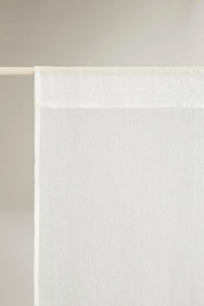 VERY LOW OPACITY SHEER CURTAIN
