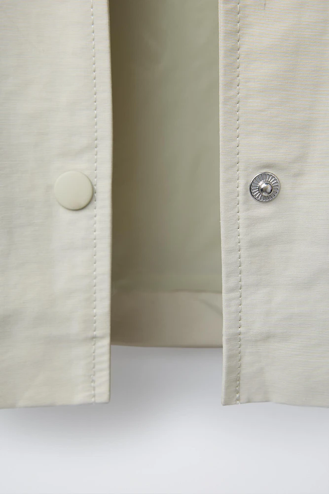 PLAIN HOODED PARKA