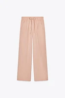 ELASTIC WAIST PANTS