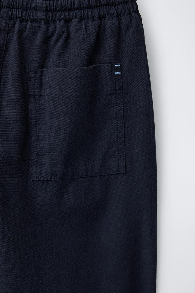 PANTALON DROIT FLUIDE