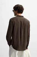 WRINKLED LOOK SHIRT