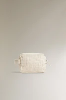 LINEN COSMETIC BAG