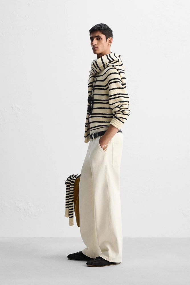 LIMITED EDITION TEXTURED STRIPE SWEATER