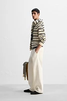 LIMITED EDITION TEXTURED STRIPE SWEATER