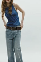 TOP EN JEAN