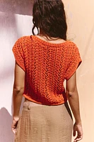 KNIT CROP TOP