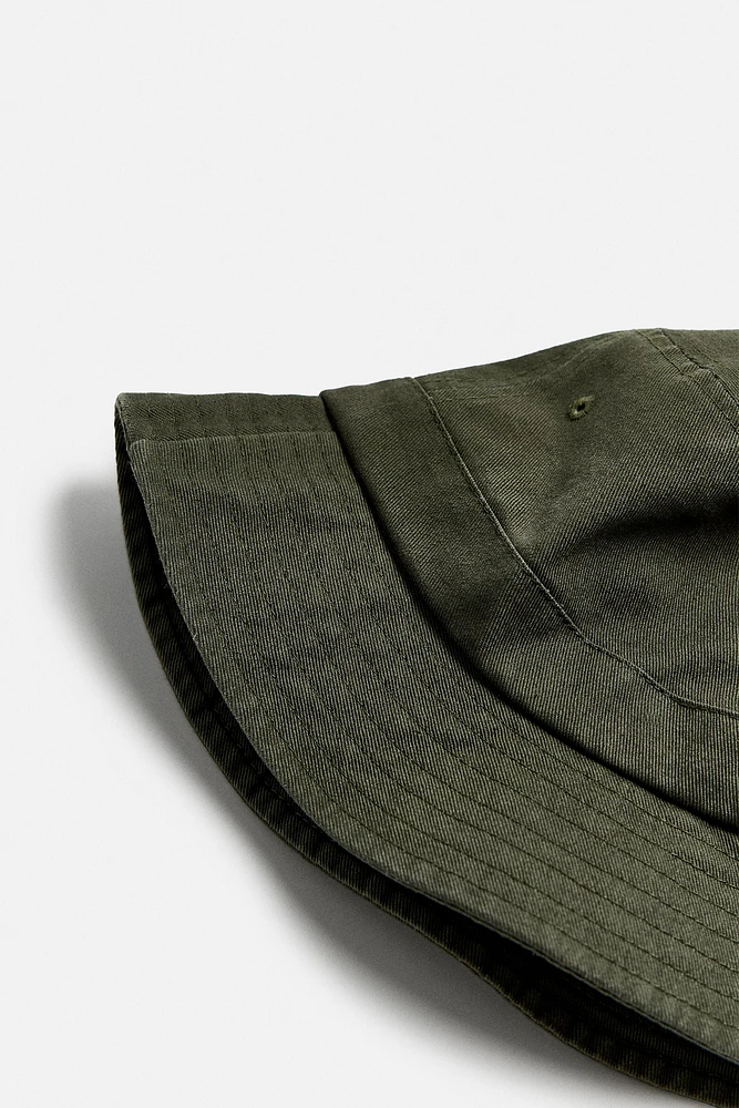 COTTON BUCKET HAT
