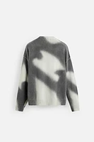 FADE PRINT SWEATER