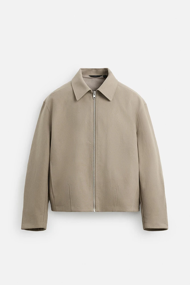 RELAXED FIT CONTRAST JACKET