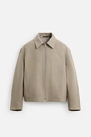 RELAXED FIT CONTRAST JACKET
