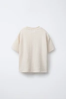 FRENCH TERRY T-SHIRT WITH POCKET