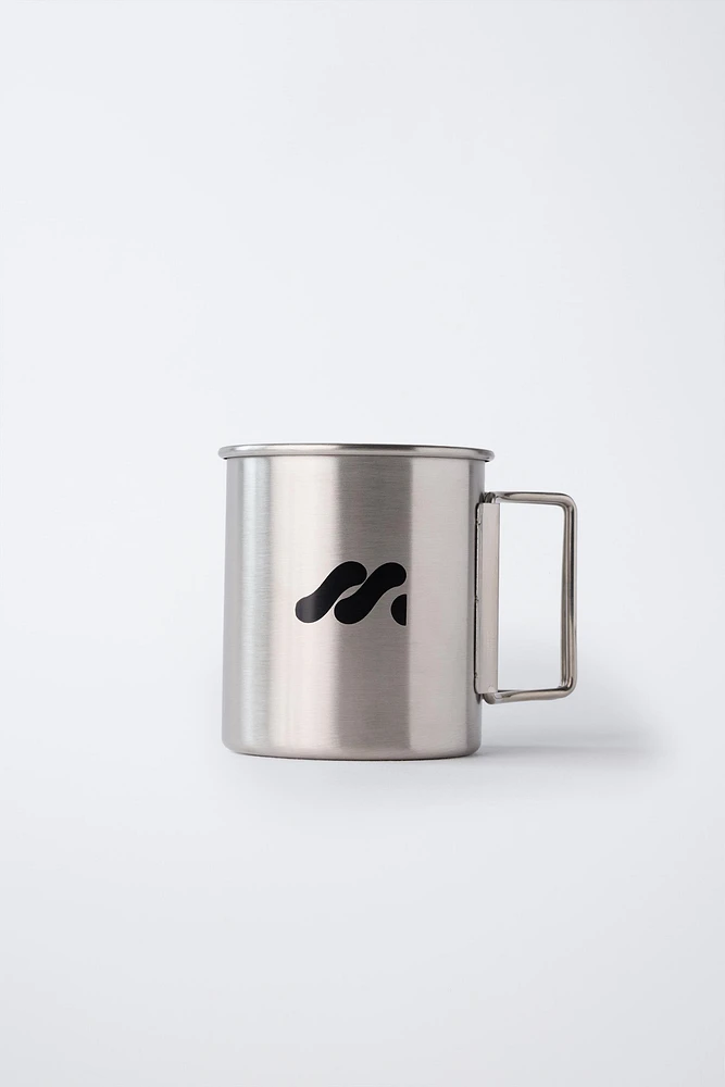 TASSE EN ACIER INOXIDABLE AVEC LOGO 300 ML
