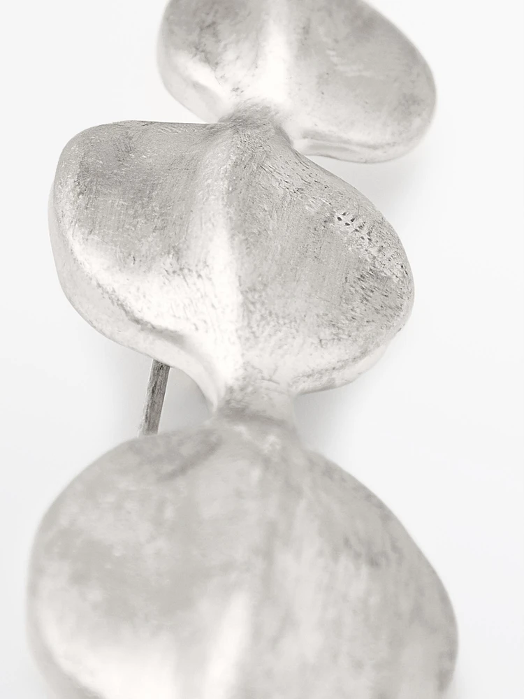 Broche feuilles
