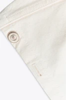 BELTED TRF DENIM JACKET