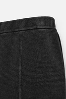 RELAXED FIT KNIT SHORTS