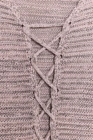 TOP EN MAILLE TEXTURÉE