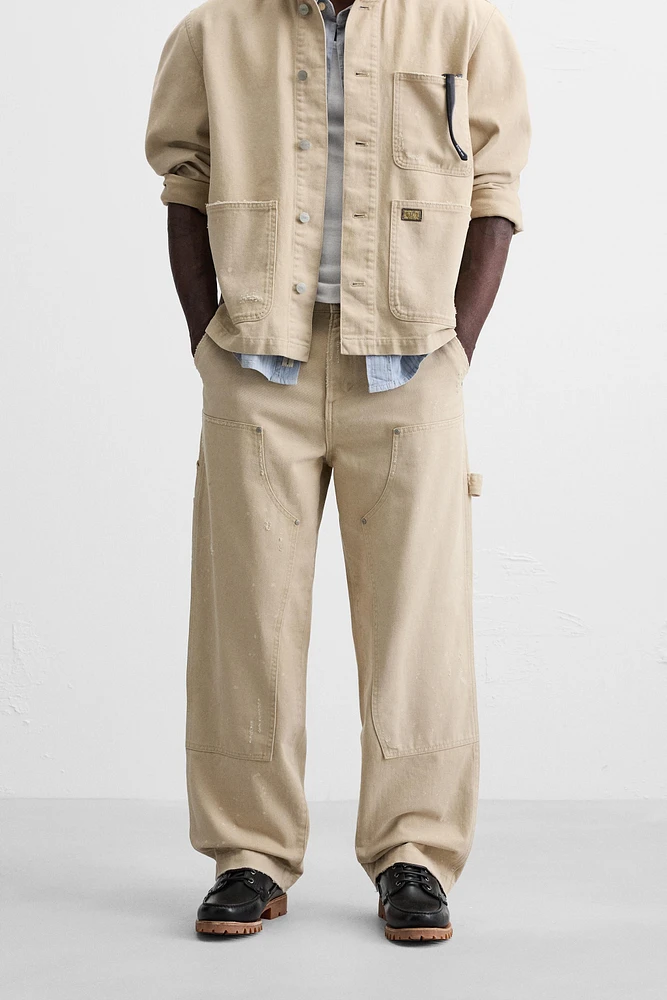 SPLATTER CARPENTER PANTS