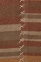COTTON MULTICOLORED STRIPED THROW PILLOW COVER