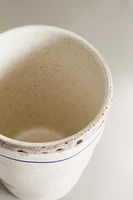 STONEWARE FISH MUG