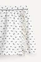 FLORAL WRAP SKIRT LIMITED EDITION
