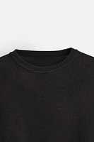 T-SHIRT DÉLAVÉ POINT
