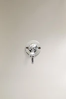 SHINY SILVER WALL HOOK