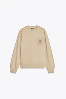 BROOCH SWEATSHIRT