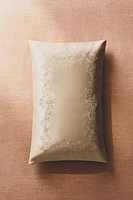 EMBROIDERED THROW PILLOW COVER