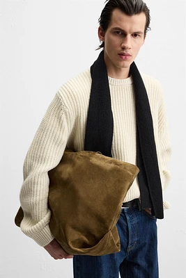LEATHER TOTE BAG