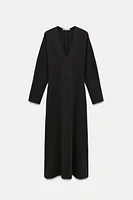 ROBE MI-LONGUE INTERLOCK