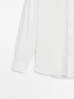 Chemisier en popeline 100 % coton