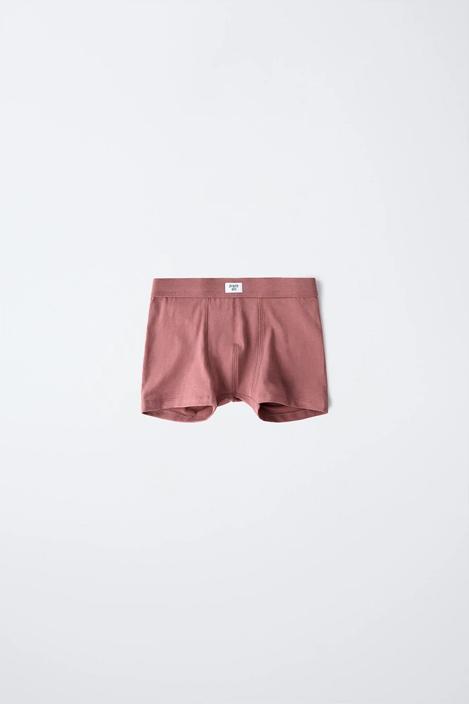6- ANS/ LOT DE CINQ BOXERS ÉTIQUETTE