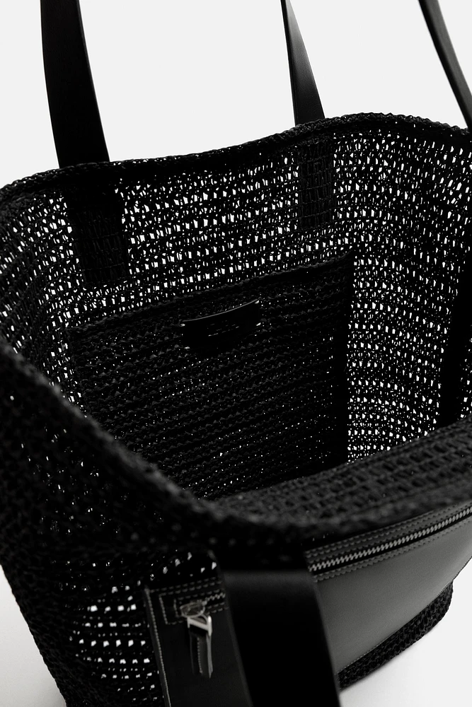 SAC CABAS TRESSÉ