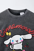 CINNAMOROLL © SANRIO PRINT WASHED EFFECT T-SHIRT