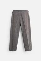 LIMITED EDITION TEXTURED SUIT PANTS