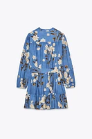 ZW COLLECTION PRINTED SHORT DRESS