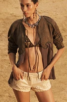 LIMITED EDITION LEATHER COMBINATION JACKET