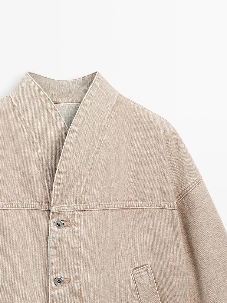 100% cotton denim jacket