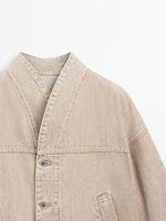100% cotton denim jacket